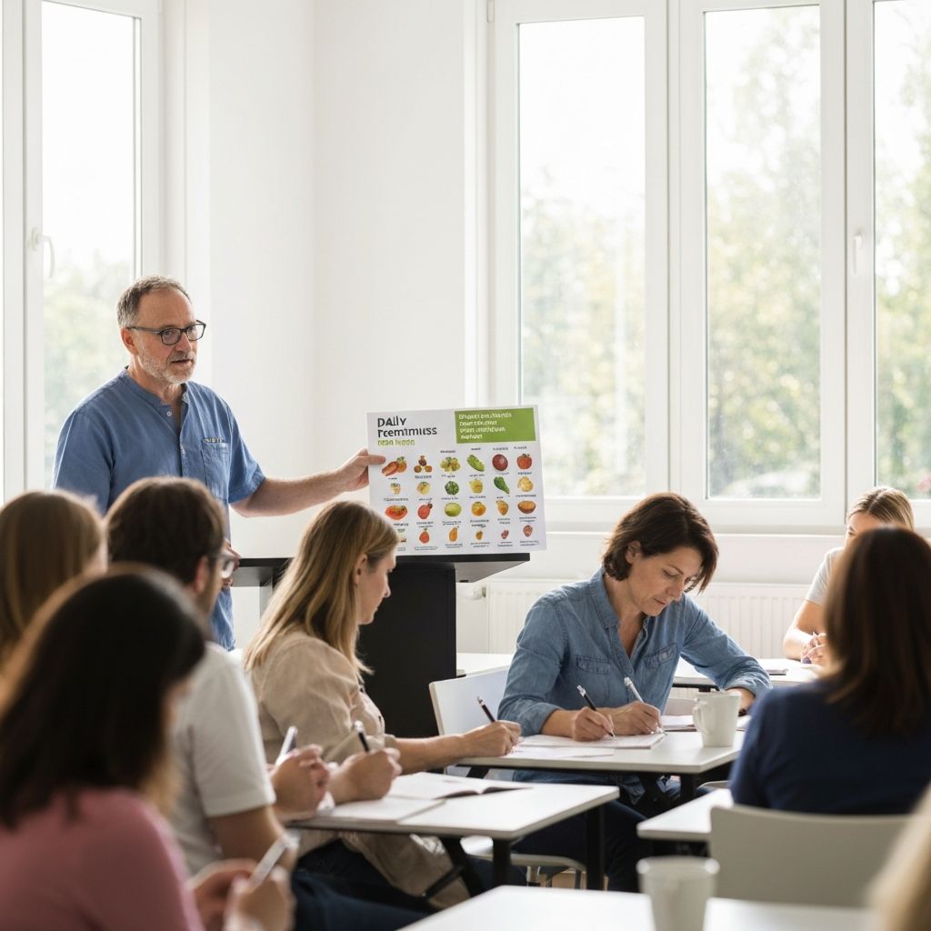 Éducation nutritionnelle